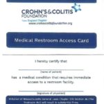 Restroom Access Card